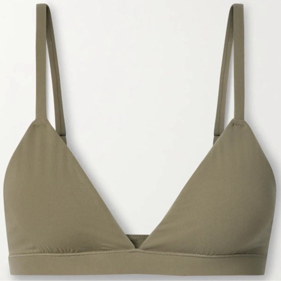 SKIMS TRIANGLE BRALETTE KHAKI - Picture 4 of 5